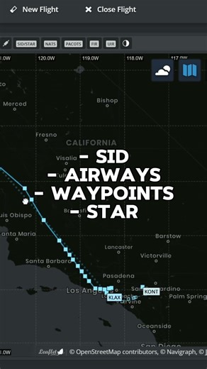 How to Read a Flight Briefing | SID, STAR & Airways #aviation #flightsimulator #pilotlife #a320
