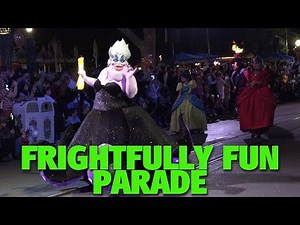 Frightfully Fun Parade 2017 | Mickey's Halloween Party | Disneyland