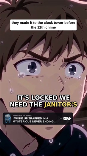 #7ep - The 12th chime is coming... will they make it? 😰🕰️ #anime