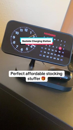 3-in-1 Bedside Charging Station - Perfect Stocking Stuffer or Christmas Gift!