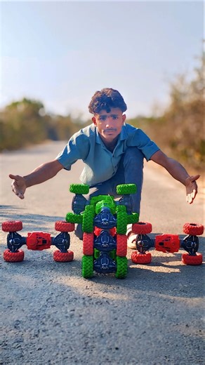 RC CRAZY REMOTE CONTROL MOKA CARS STUNTS! 😮 #shorts