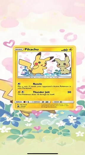 Pikachu-SM162 #pikachu #mimikyu #pokemon #tcg #cards
