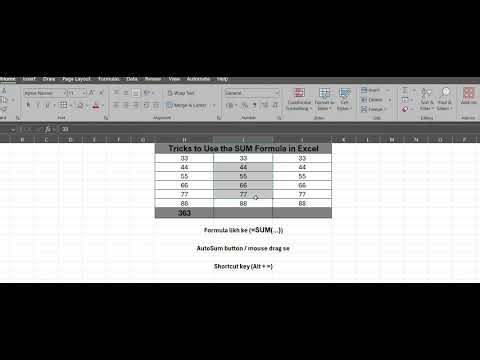 3 Basic Tricks to use Formula in Excel ( Beginner Guide)