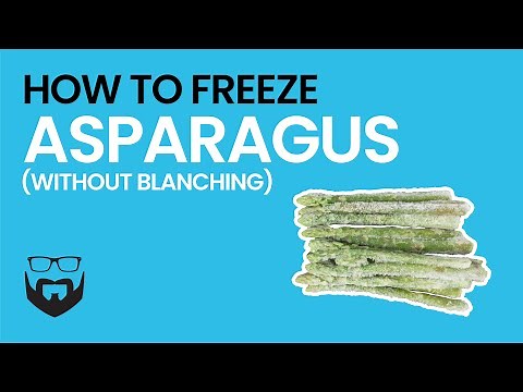 How to Freeze Asparagus without Blanching