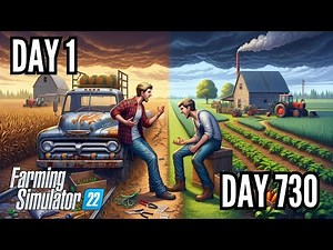 I Spent 2 Years Building A Farm From Scratch! ($0 And A truck) | Farming Simulator 22