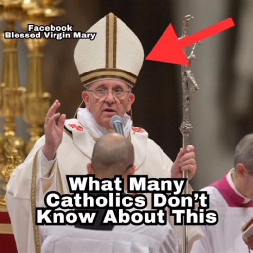 The Mitre: A Symbol of Authority, Scripture, and the Holy Spirit | Blessed Virgin Mary