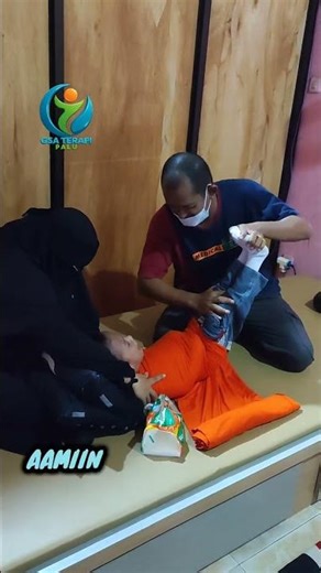 Kali ini GSA Full dengan klien terapi anak Celebral Palsy dan klien stroke