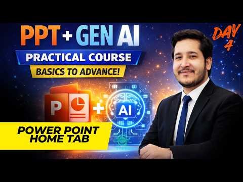 Master PowerPoint Home Tab in 10 Minutes | Basics se Advance (Day 4) #powerpoint #viral #job #career
