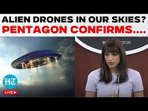 LIVE | UFO Drones Watching U.S. Military Sites & Nuclear Bases? | Pentagon Briefing | U.S. News