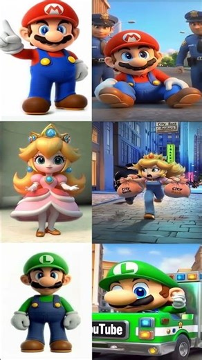Mario Characters Reimagined: Hyper-realistic Transformations! #supermario #characterdesign