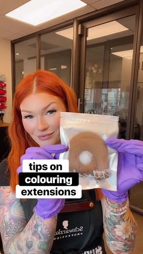 Tips for Colouring Hair Extensions