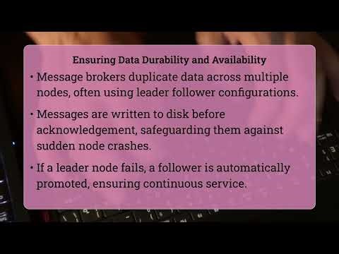 What Happens When A Message Broker Node Fails?
