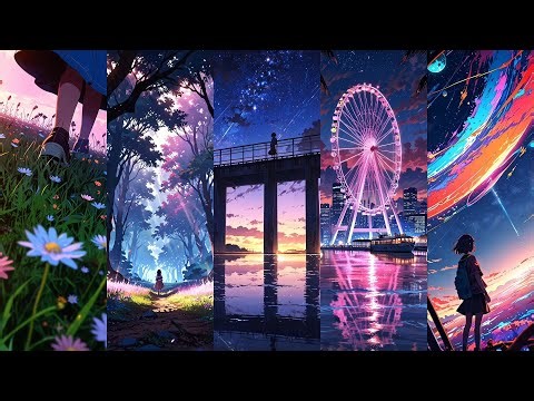 Whimsical Anime Landscapes | Dreamy Fantasy Art Compilation