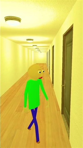 Baldi Hide From Car Eater #shorts