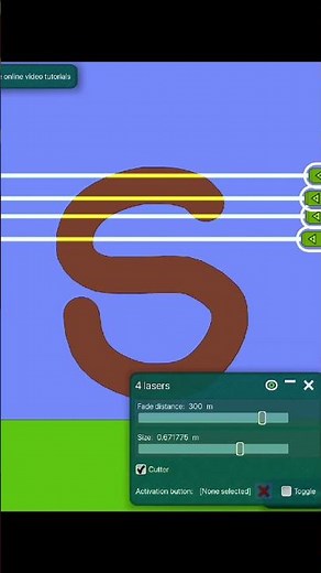Eliminated Alphabet S | Alphabet algodoo animation #alphabetexploration