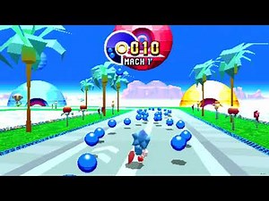 sonic mania on pc with a controller