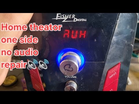 Home theator one side no audio problem repair🥰👍