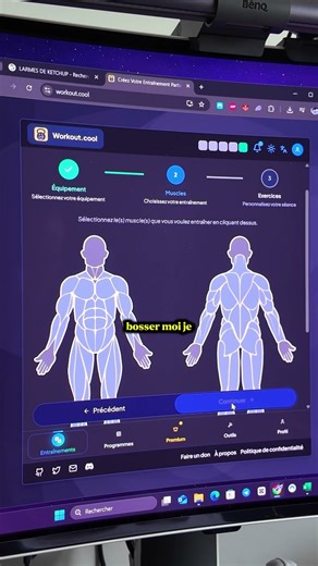 Plus d'excuses, juste des résultats 🔥 #workout #fitness #challenge