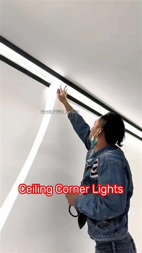 Sparkle Star Light on Instagram: "Ceilling Corner Lights. Who want free-catalogs? #lamp #light #led #lightingdecor #homedecor"