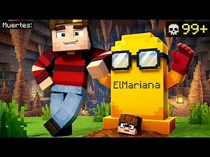 ⛏️ HARDCORE CON ELMARIANA #2 (se la pasa más tiempo muerto que vivo)