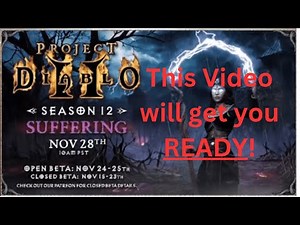 Project Diablo 2 - Solo Leveling & Campaign Guide (All Classes)