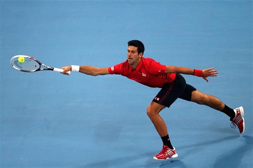 She is the two-time Grand Slam champion who beat Novak Djokovic in an exhibition match in 2013