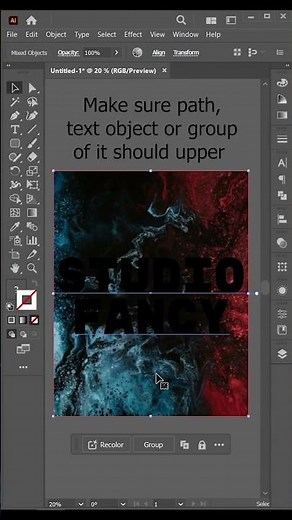 How to use clipping mask | Adobe Illustrator