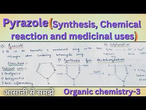 Pyrazole ll Synthesis ( with it's mechanism),Chemical reaction and medicinal uses l b pharma 4th Sem