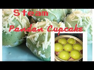 PANDAN CUPCAKE without oven || Steam only || STEAM PANDAN CUPCAKE || My Kusina Recipe