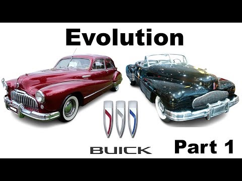 Evolution of Buick cars - Models by year (1904 - 1950)