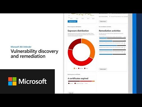 Vulnerability discovery and remediation | Microsoft 365 Defender