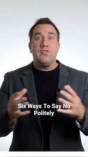 6 ways to say no politely