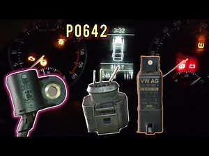 P0642 Sensor Reference Voltage A skoda/Audi/Volkswagen/SEAT TDI