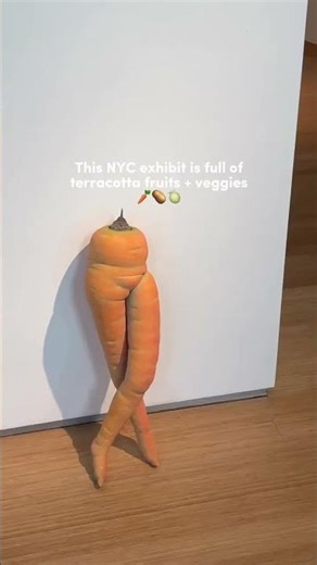It’s a harvest party at this free NYC exhibit 🥕🥔🥦 Visit Nancy Hoffman Gallery in Chelsea to