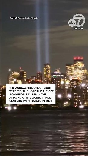 September 11 coverage from WABC-TV Eyewitness News in New York over the years