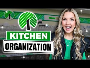 Dollar Tree Kitchen Organization Tricks... Easy, Affordable Solutions!