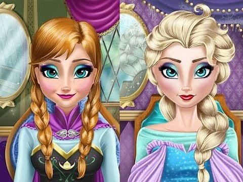 ♥ Frozen Games For Girls Compilation of Elsa and Anna Real Makeover Frozen Game Plays ♥