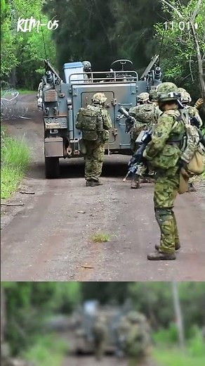 JGSDF Drills - Reconnaissance operations to gunfights