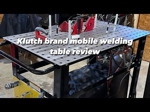 Klutch brand mobile welding and jig table review