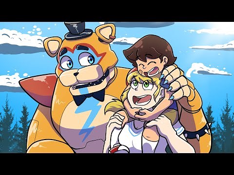 Freddy Gregory & Vanessa's Cute Family Moments (FNAF security breach animation)