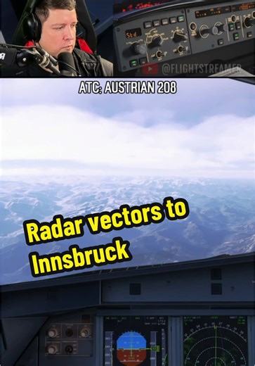 Landing Challenges at Innsbruck with VATSIM Simulation