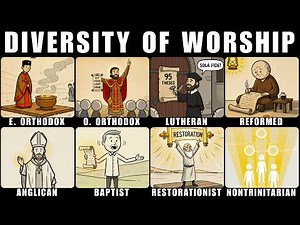 Every Christian Denomination EXPLAINED The Hidden Differences Most People Miss