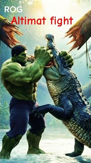 Hulk Gets an Emergency Call from a Monkey 🐒📞 | Giant Crocodile Attack!