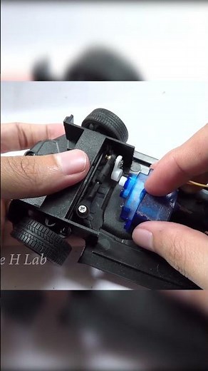 Convert Mercedes AMG GTR 1:24 to RC | The H Lab #shorts