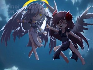 Angel vs Devil Gacha Club Animation