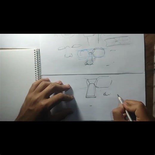 teaching myself the fundamentals of loomis head method/for eyes and nose
