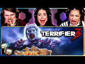 TERRIFIER 3 (2024) Movie Reaction! | First Time Watch! | Lauren LaVera | Art the Clown