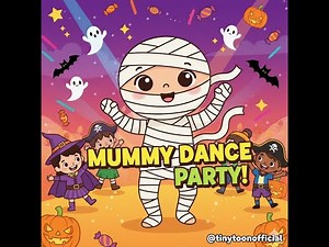 Mummy Dance Party! 🎃 Halloween Fun for Kids | Halloween Edition |