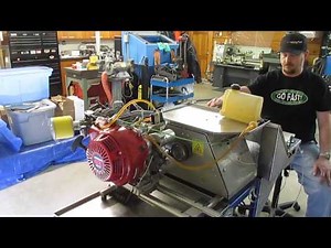 5 Runs CNC Water Brake Dyno GX390