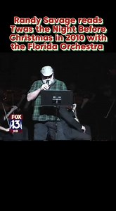 Merry Macho Christmas! It was a yearly tradition for Macho Man Randy Savage to read Twas the Night Before Christmas with the Florida Orchestra at the Steinbrenner Foundation's Children's Holiday Party 🎄🎅 footage currently exists for at least 3 years of these events with Randy. I'm still going through red tape in order to get one of these videos. If not this year, certainly be ready for next year! Been working hard to obtain the footage, so here's a sneak peek from the news. Found this on Lanny